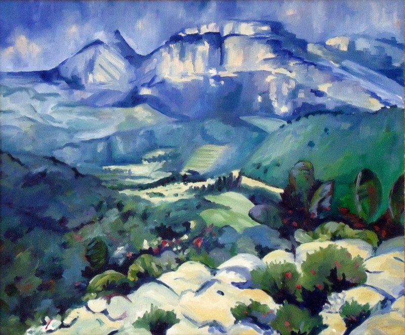 Oil on canvas