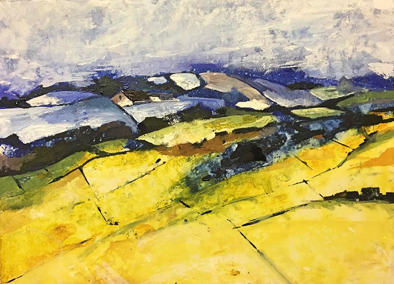 acrylic on board